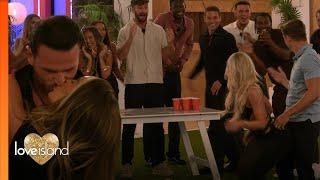 Battle lines are drawn in a game of Beer Pong  | Love Island Series 11
