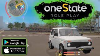 ONESTATE RP СИМУЛЯТОР ЖИЗНИ НА АНДРОИД ОТЫГРЫВАЕМ РП СИТУАЦИИ В ONESTATERP ANDROID GAMEPLAY