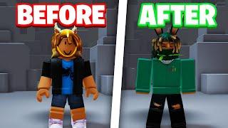 GIVING MY FRIEND A $10,000 ROBUX MAKEOVER