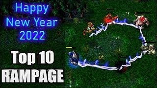 Top 10 Rampage Happy New Year! DotA - WoDotA Top 10 by Dragonic