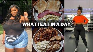 WHAT I EAT IN A DAY TO LOSE WEIGHT| DOWN OVER 100 LBS. ALL NATURAL