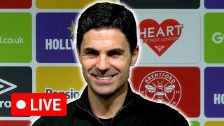  LIVE | Mikel Arteta and Thomas Frank post-match press conference | Brentford 1-3 Arsenal