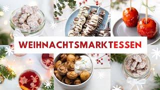 5 kreative Rezepte für Weihnachtsmarktessen | Gebrannte Mandeln, Liebesäpfel, Schokofrüchte, Punsch