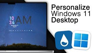 The Best Desktop Customization for Windows 11! [Clean and Professional]