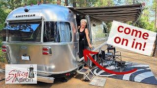 Airstream Tour | Globetrotter -  Beautiful Inside and Out