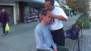 Chinese ASMR Spiritual Massage - Nice Man on Street in Brooklyn