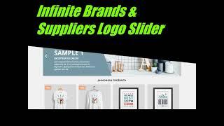 Infinite Brands & Suppliers Logo Slider - Prestashop Module