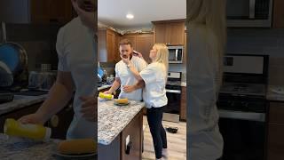 Teaching my husband to SHAVE 🪒  #prank #funny #couplelaughs #marriedlifegoals