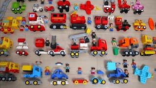 Lego DUPLO Játékautók, Vonat, Traktor, Kukásautó, Markoló, Busz, Tűzoltó Mese Gyerekeknek