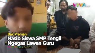 Siswa SMP Tarik Urat ke Guru Wanita, Ujungnya Ngemis Minta Maaf