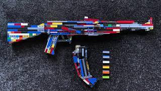 Fully Working Lego AK 47 - by Kevin 183