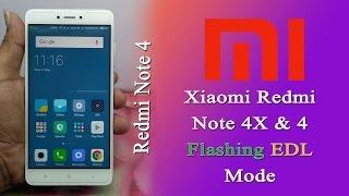 Flash Xiaomi Redmi Note 4x & 4 Snapdragon in EDL mode. Lock Bootloader
