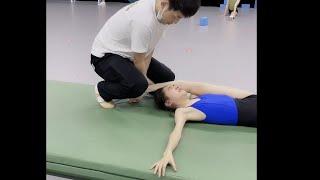 flexible    chinese girl 舞蹈课 被动压腿、脚背 1h16min dy