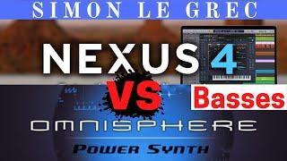 ReFX Nexus 4 vs Omnisphere 2.8.2c | Basses