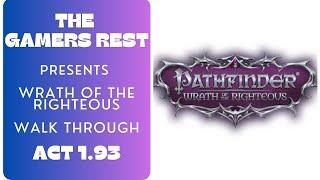 Act 1.93 Pathfinder WOTR Walkthrough Fights at the Shop #pathfinderwrathoftherighteous #gaming #walk