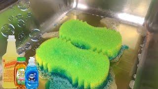  Sudsy Suds | ASMR SPONGE SQUEEZING | 