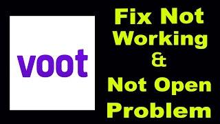 How To Fix Voot App Not Working | Voot Not Open Problem | Voot App Not Opening | PSA 24