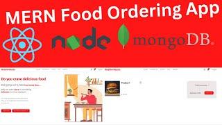 Full Stack React Food Ordering Website  - MERN, Redux, JWT and others...