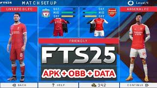 FTS 25 APK OBB DATA | FIRST TOUCH SOCCER 2025 | FTS 2025