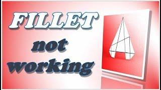 Fillet autocad commands not working - how to use fillet in autocad