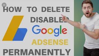 how to delete disabled adsense account || closed account adsense  2021