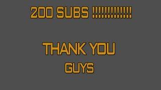 200 Subs!!!!!!! Thank You All So Much | Give Away Plans