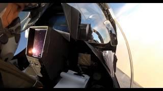 HD gopro camera's inside French Rafales over Mali [720p]