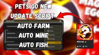 [Hell Rock] PETS GO Best Script PASTEBIN Auto Fish l Auto Roll l MOBILE