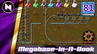 10K Red/Green Science/min & 8K Blue Science/min | #81 | Factorio Megabase-In-A-Book Lets Play