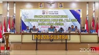 PENAMBAHAN KUOTA TAMTAMA POLRI GEL. 1 T.A. 2024 PANDA POLDA SULTRA