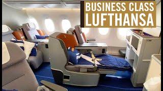 LUFTHANSA A350-900 BUSINESS CLASS, from São Paulo to Munich