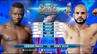 CAGE 46 Edward Walls vs Denis Silva Full Fight MMA