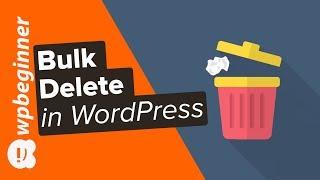 How to Easily Bulk Delete WordPress Posts on Your Site