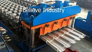 Newest Design Metal Roof Tile Roll Forming Machine | Believe Industry