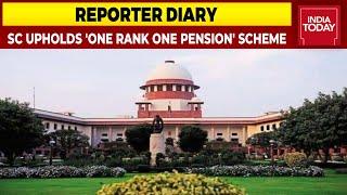 Supreme Court Upholds Centre's 'One Rank One Pension' Scheme For Defence Forces | Reporter Diary
