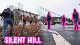 Abandoned Ghost Town - EVERYONE LEFT! - Real Life Silent Hill (Part 1)