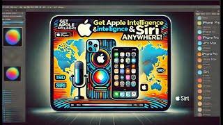 How to Unlock Apple Intelligence & Siri on iPhone 15 Pro/Max & iPad Anywhere!