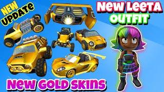 New Beta Update | New Leeta Outfit | New Gold Car Skins ️ | Beach Buggy Racing 2 | BB Racing 2