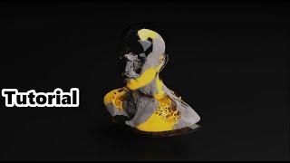 Cinema 4D X-Particles - Fluid Filaments - Tutorial