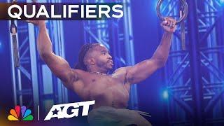 Zion Clark MESMERIZES the crowd with an inspiring performance! | Qualifiers | AGT 2023