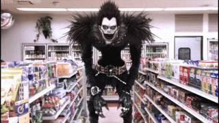 Death note (onision as RYUK) and RYUK and rem