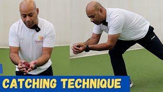 How To Catch The Ball In Cricket With PERFECT Technique | Cookie Patel Fielding Coaching Masterclass