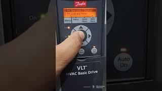 Danfoss VFD 101 Lcp remote copy  past another VFD drive