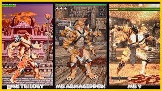 Mortal Kombat KINTARO Graphic Evolution 1993-2011 | ARCADE XBOX PC |