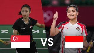 Yeo Jia Min (SGP) vs Tunjung Gregoria (INA) |   Badminton