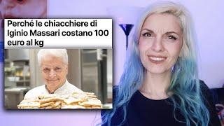 Igino Massari chiacchiere 100 euro al kg cibo e lusso | BarbieXanax Factory