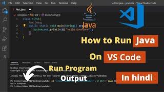 How to Install & Run Java in Visual Studio Code in Window 2022 #javainstall #vscode #2022