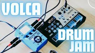 Volca Drum Jam - Getting Ready for Jamuary