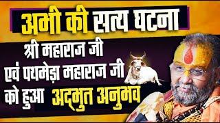 श्री महाराज जी एवं पथमेड़ा महाराज जी को हुआ अद्भुत अनुभव | अभी की सत्य घटना #pathmeda #gonavratri