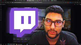 Como Clipar das VODs da Twitch para fazer compilados ou Highlights simples